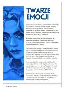 Twarze Emocji - Zuzanna Kalisz
